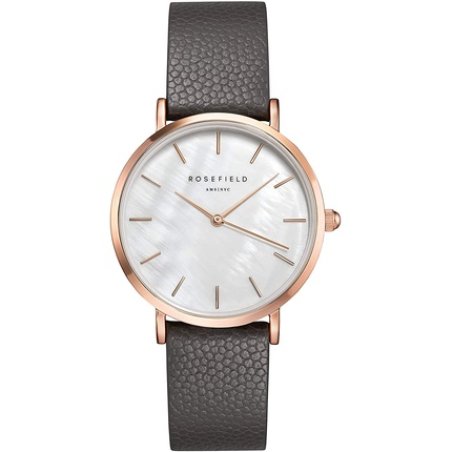 Rosefield Upper East Side Women's Analog Quartz Watch with Leather Bracelet UWGCSR-U29