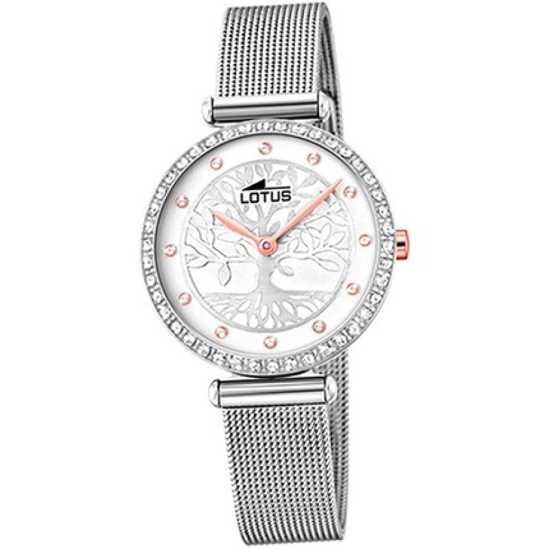 Lotus Ladies Analogue Quartz Watch With Stainless Steel Bracelet 18709/1