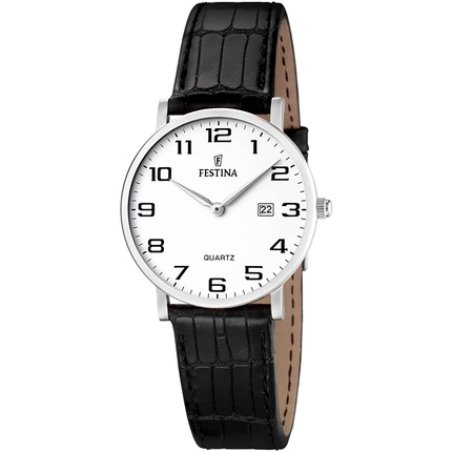 Festina Ladies Analog Quartz Watch With Leather Strap F16477/1