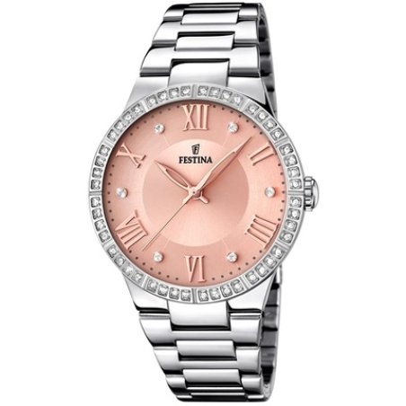 Festina Ladies Analog Quartz Watch With Stainless Steel Bracelet F16719/3