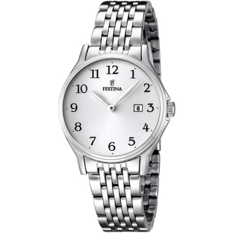 Festina Ladies Analog Quartz Watch With Stainless Steel Bracelet F16748/1