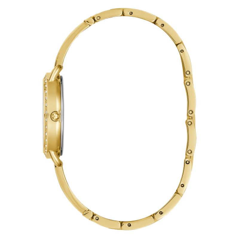 Guess 30mm Gold Tone Champagne Watch