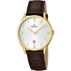 Festina Men's Analogue Quartz Watch With Leather Strap F16747/1