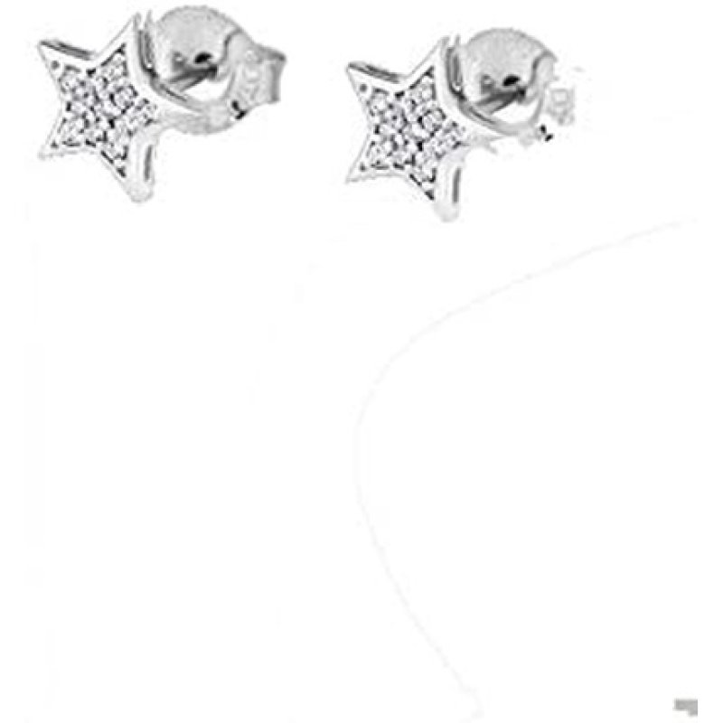 Lotus Silver Lp1622-4/1 Ladies Earrings From The Fantasy Collection In Silver