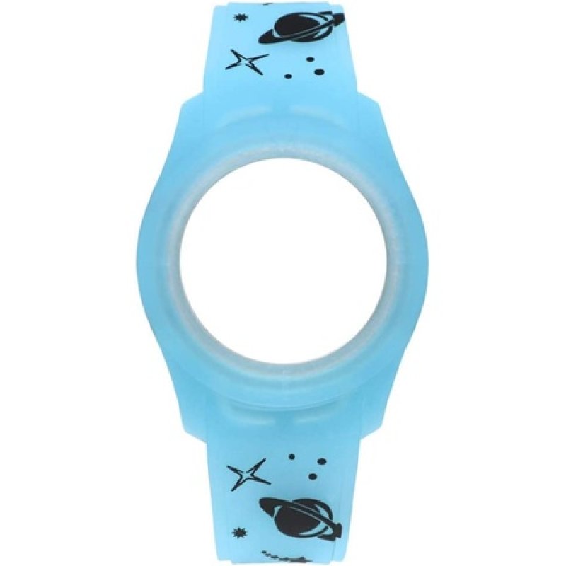Bracelet In Silicone, Model Smart Space / Blue / 38 Mm, Reference Cowa3555