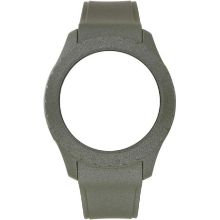 Silicone Bracelet By Watx, Model Sparkling / Metal Green/49 Mm, Code