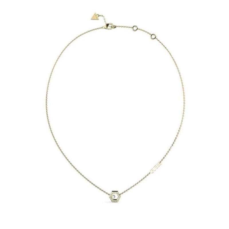 Guess Tiny Dancer Gold Plated Necklace