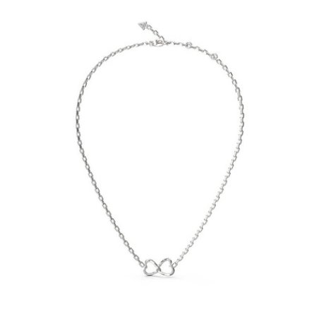 Guess Mon Amour Delicate Steel Heart Necklace