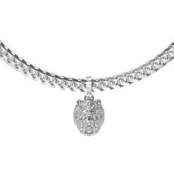 Guess Men's Necklace Stainless Steel 32021252 Silver