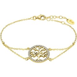 Lotus Silver Lp1746-2/3 Tree Of Life Collection Silver Bracelet For Women