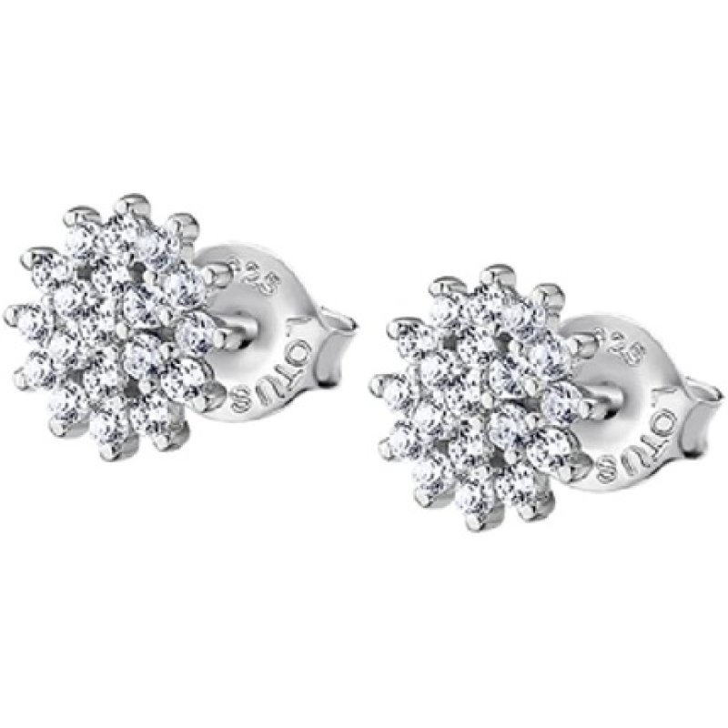 Lotus Silver Women's Earrings Model Lp3081-4/1 From The Pure Essential Collection