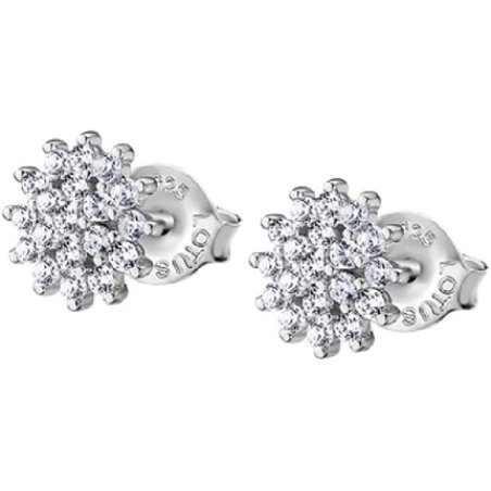Lotus Silver Women's Earrings Model Lp3081-4/1 From The Pure Essential Collection