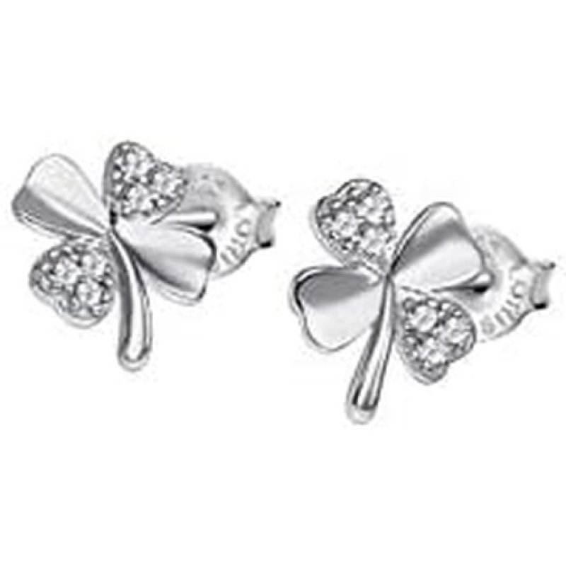 Lotus Silver Earrings Pure Essential Lp3108-4/1