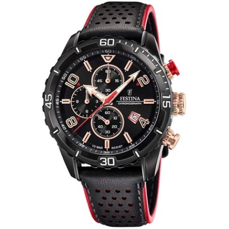 Festina Men's Analog Quartz Watch With Leather Strap F20519/4