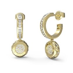 Guess Stylish Goldplated Earrings With Pendants