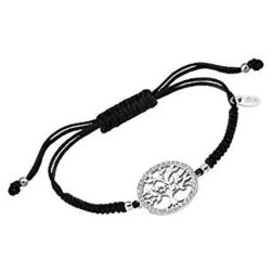 Lotus Silver Ladies Bracelet Lp1746-2/2 From The Tree Of Life Collection In Silver
