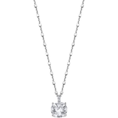 Lotus Silver Woman Necklace Lp2005-1/1 No Metal Type Another Way Gemstone
