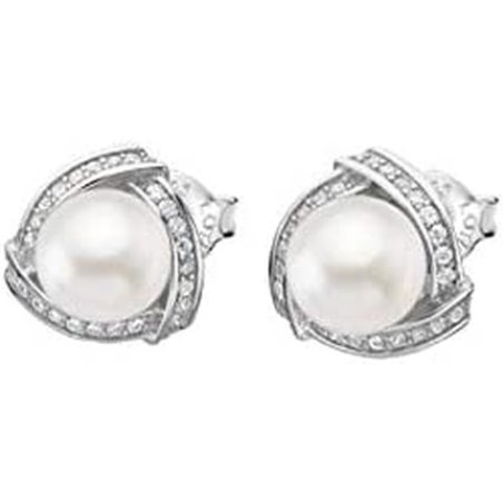 Lotus Silver Earrings Lp1928-4/1 Lp1928-4/1