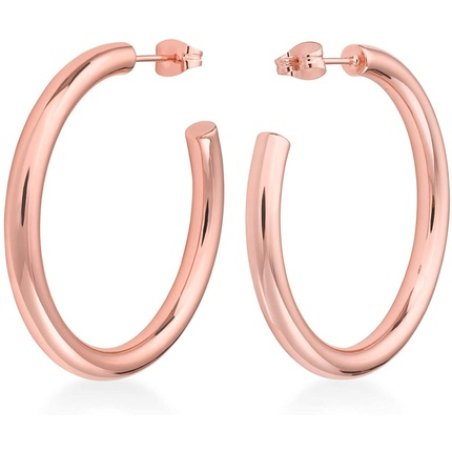 ROSEFIELD JCHBR-J082 IGGY Silver Hoop Earrings for Women