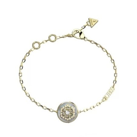 Guess Stylish Goldplated La Fleur Bracelet Jubb04549jwyg