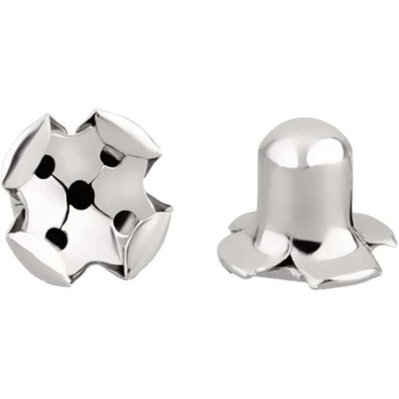 Lotus Silver Earrings