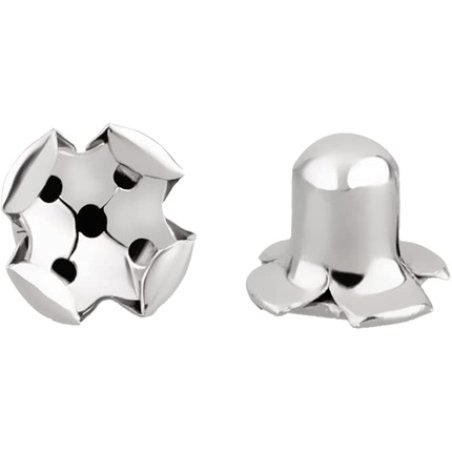 Lotus Silver Earrings