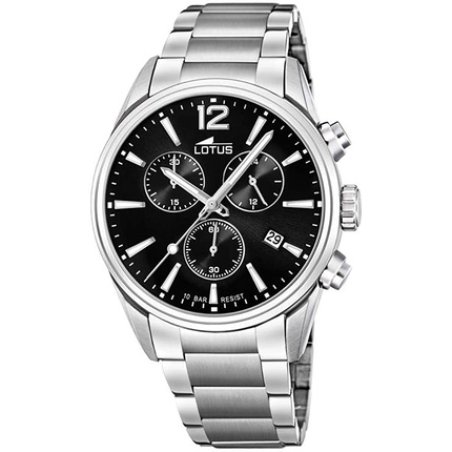 Lotus Men's Chronograph Quartz Watch With Stainless Steel Bracelet 18690/3