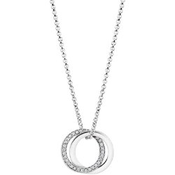 Lotus Silver Necklace Femme Argent Anneaux Empierré - Lp1990-1/1