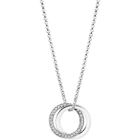 Lotus Silver Necklace Femme Argent Anneaux Empierré - Lp1990-1/1
