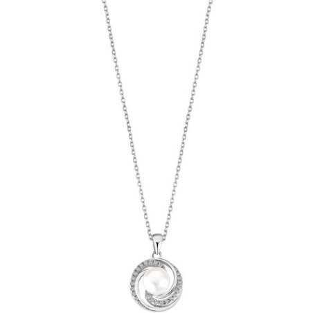 Lotus Silver Pearl Lp3095-1/1 Necklace