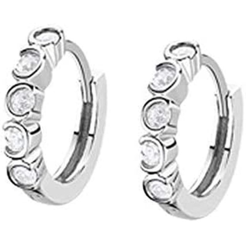 Lotus Silver Women's Earrings Model Lp1785-4/1 From The Pure Essential Collection