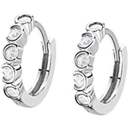 Lotus Silver Women's Earrings Model Lp1785-4/1 From The Pure Essential Collection
