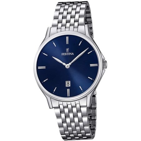 Festina Men's Analog Quartz Watch With Stainless Steel Bracelet F16744/3