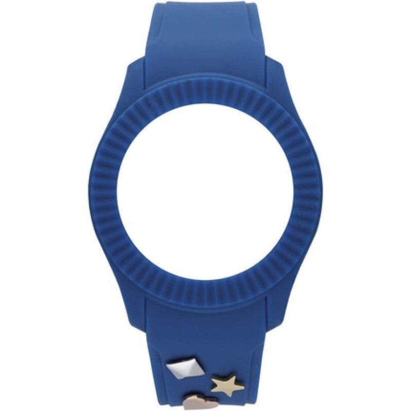 Watx Silicone Bracelet, Model Smart Rebel / Blue / 43 Mm, Item Number Cowa3051