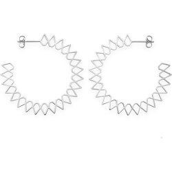 Pendientes Aro Rosefield Jsphs-J064 Iggy Mujer Plata