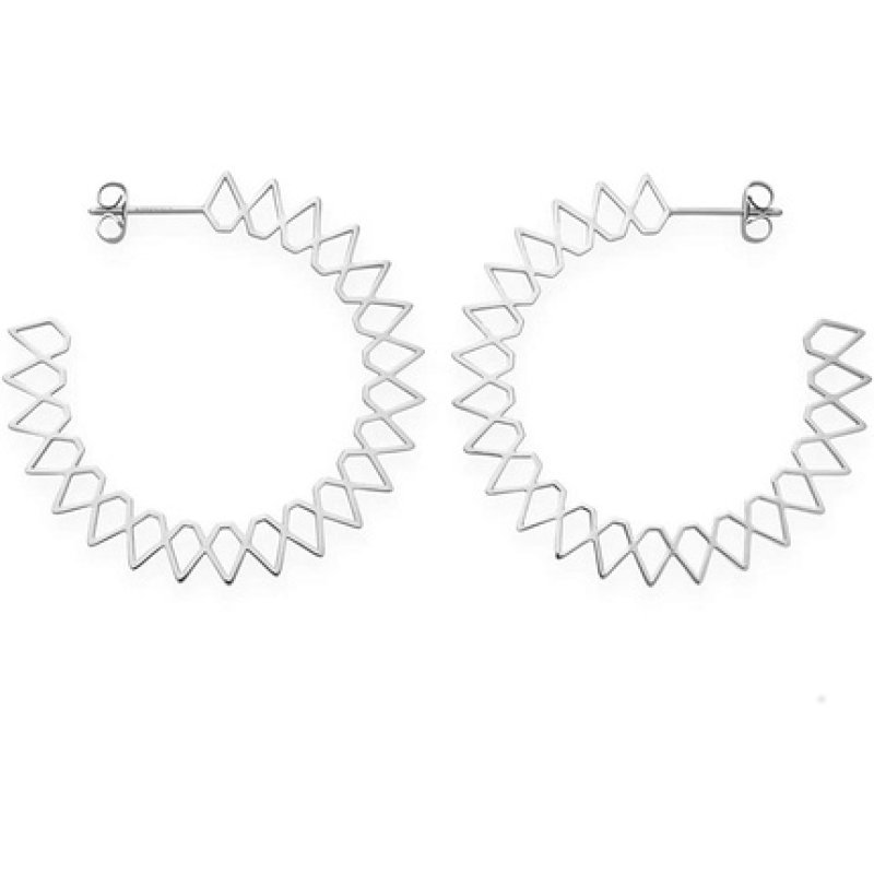 Pendientes Aro Rosefield Jsphs-J064 Iggy Mujer Plata