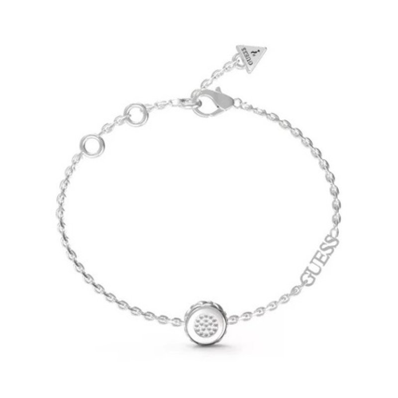 Guess Stylish Steel Bracelet With Zircons