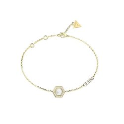 Guess Beautiful Goldplated Bracelet With Zircons Tiny Dancer Jubb04650jwyg