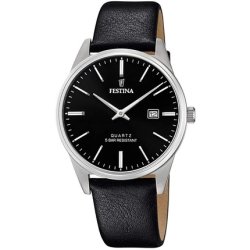 Festina Men's Analog Quartz Watch With Leather Strap F20512/4