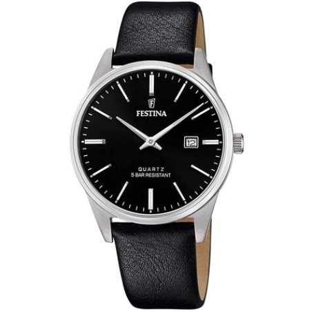 Festina Men's Analog Quartz Watch With Leather Strap F20512/4