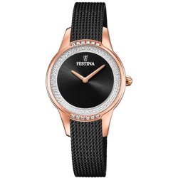 Festina Ladies Analog Quartz Watch With Stainless Steel Bracelet F20496/2