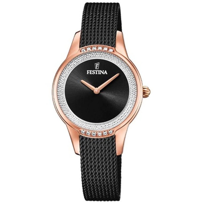 Festina Ladies Analog Quartz Watch With Stainless Steel Bracelet F20496/2
