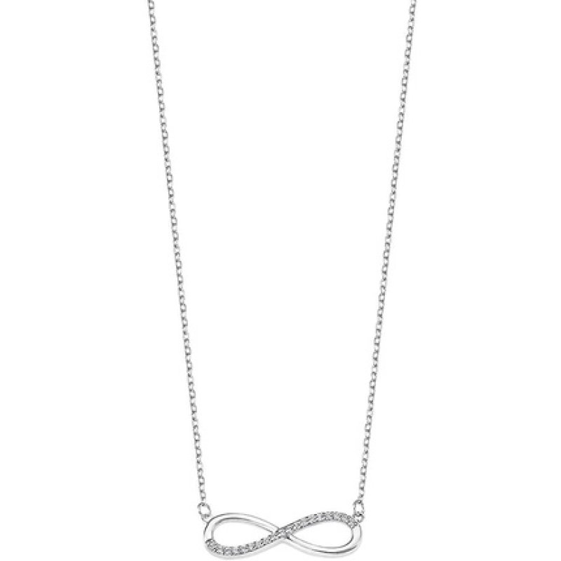 Lotus Silver Trendy Lp1872-1/1 Infinity Necklace