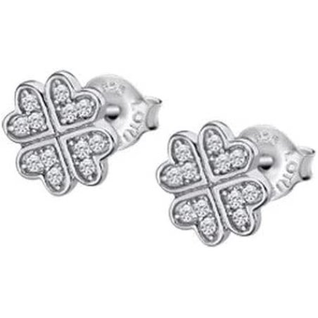 Lotus Silver Women's Earrings Model Lp3052-4/1 From The Pure Essential Collection