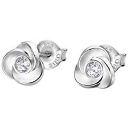 Lotus Silver Earrings Pure Essential Lp3059-4/1