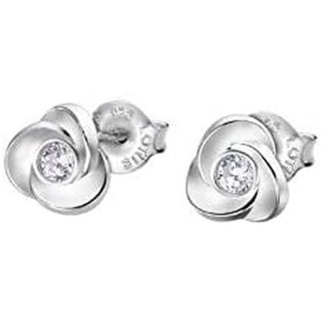 Lotus Silver Earrings Pure Essential Lp3059-4/1
