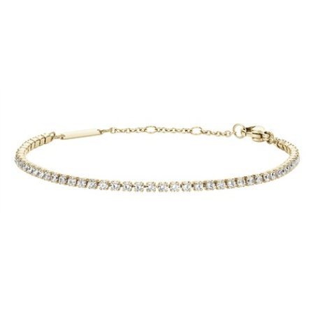 Daniel Wellington Glittering Gold-Plated Bracelet With Crystals Classic Tennis