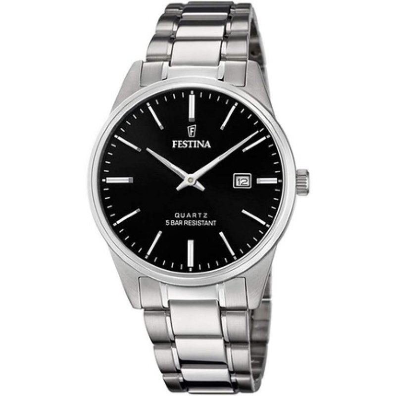 Festina Men's Analog Quartz Watch With Stainless Steel Bracelet F20511/4
