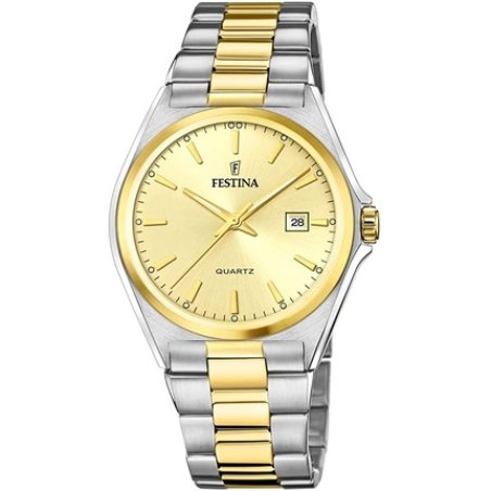 Festina Gentlemen. Analog Quartz Watch With Stainless Steel Bracelet F20554/3