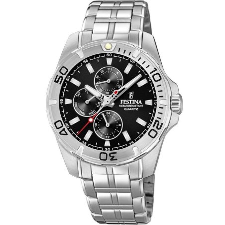Festina Men's Multi Dial Quartz Watch With Stainless Steel Bracelet F20445/3